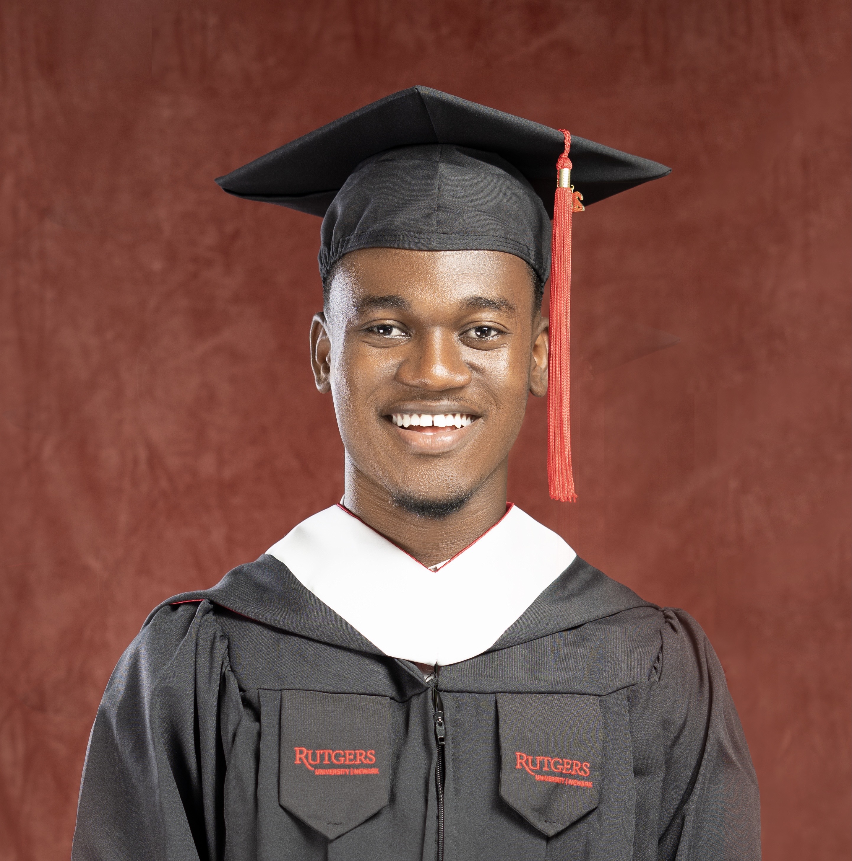 Willio Jeanvilma at graduation